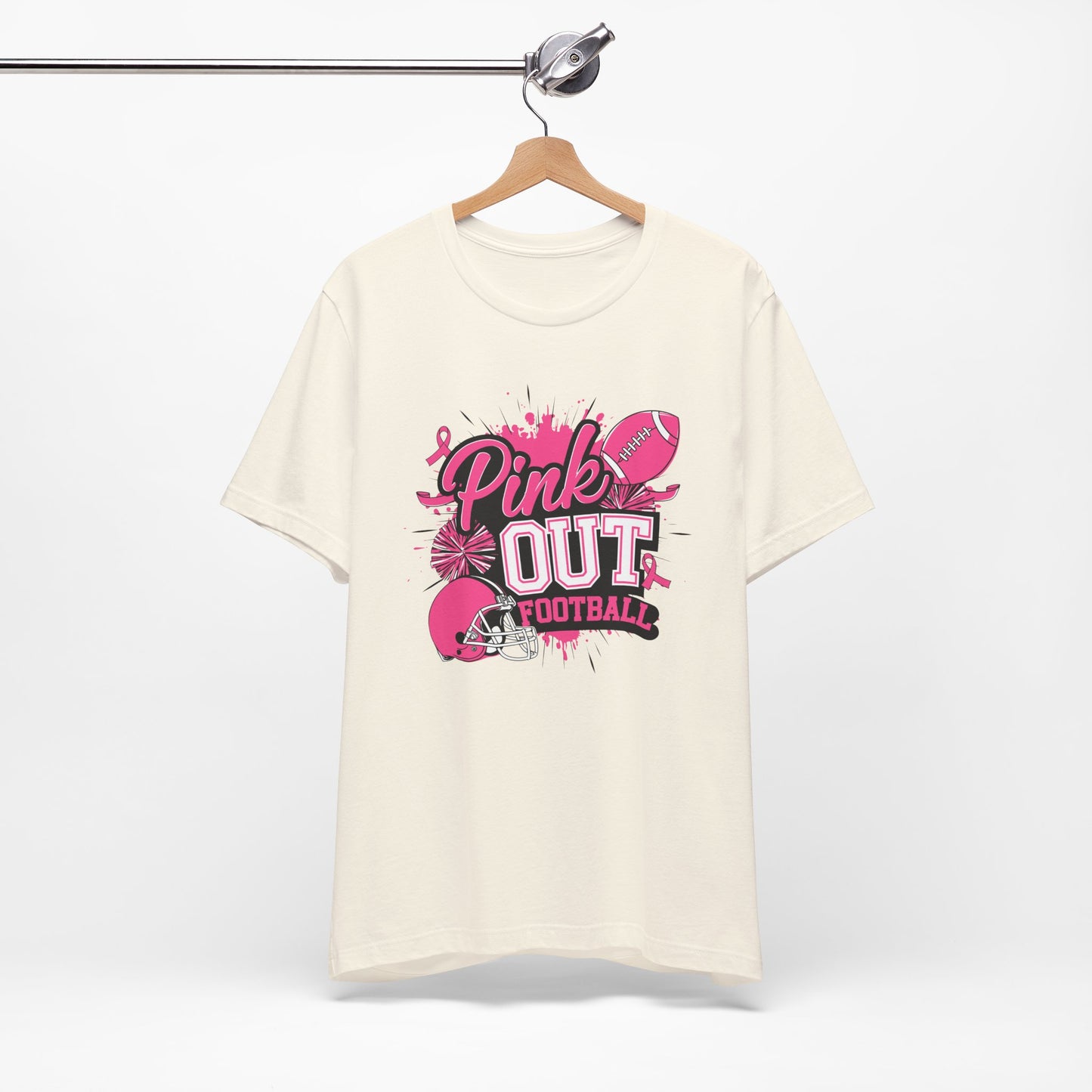 Pink Out Football Tee