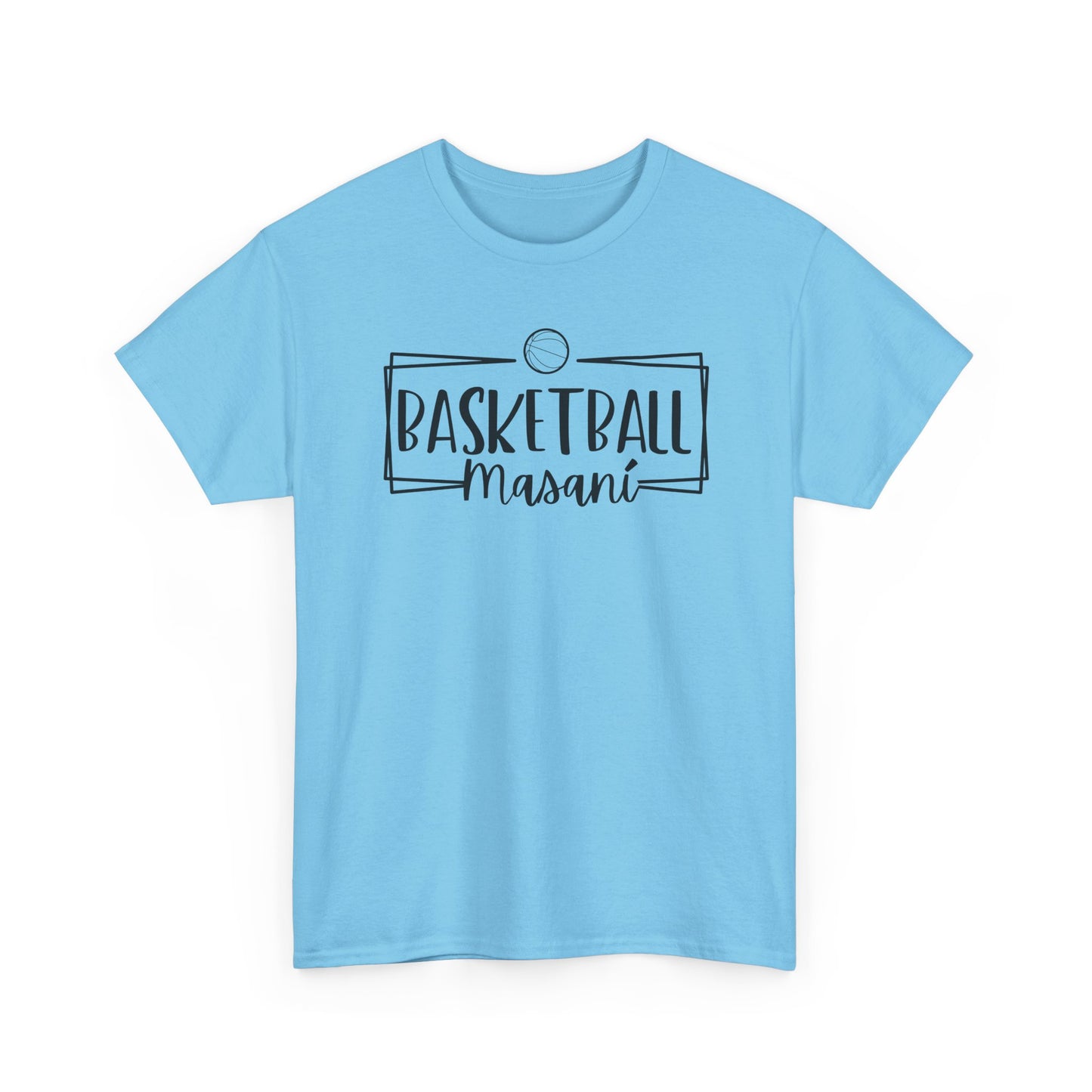 Basketball Masani Unisex Heavy Cotton Tee - Perfect Gift for Sports Lovers