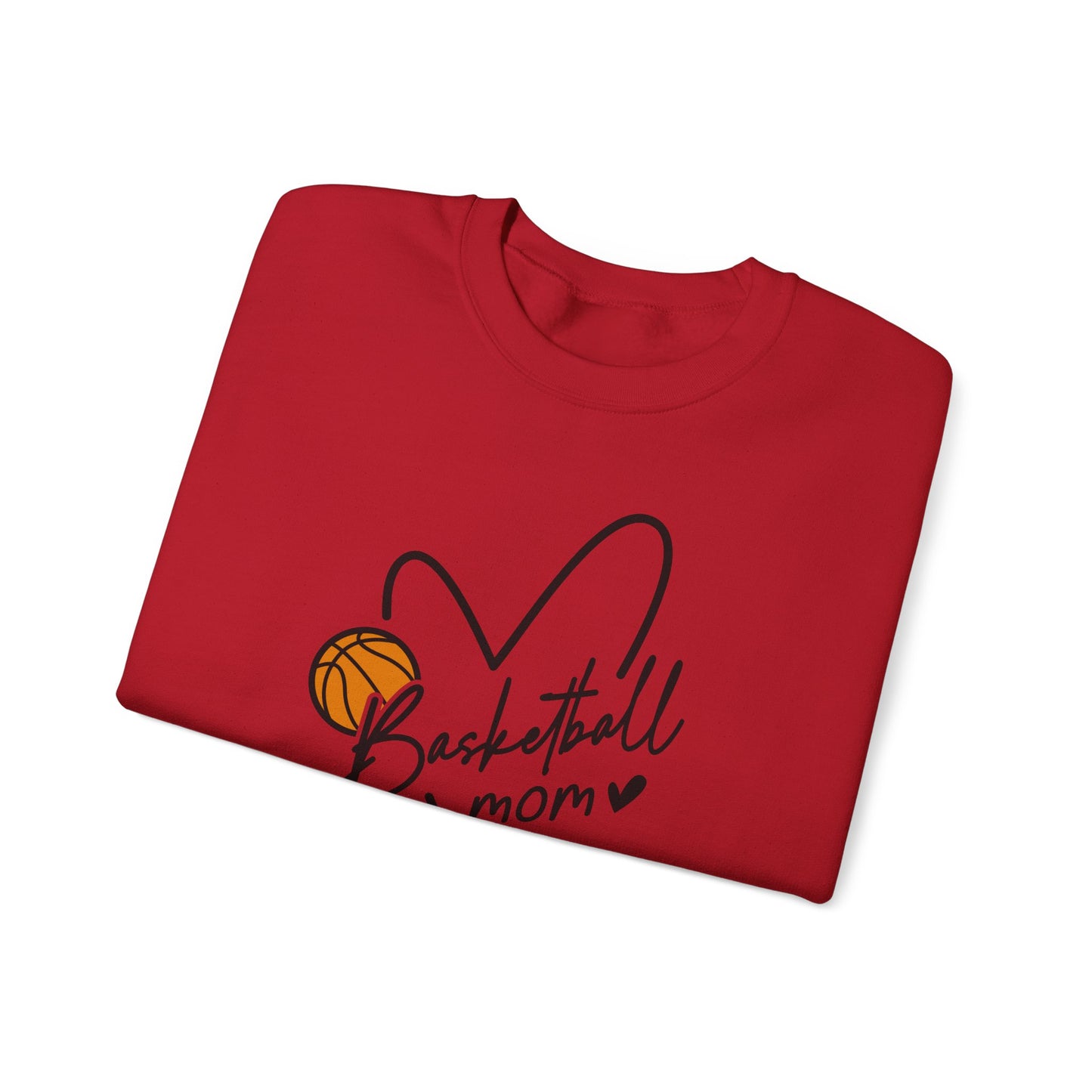 Basketball Mom Crewneck Sweatshirt | Unisex Heavy Blend