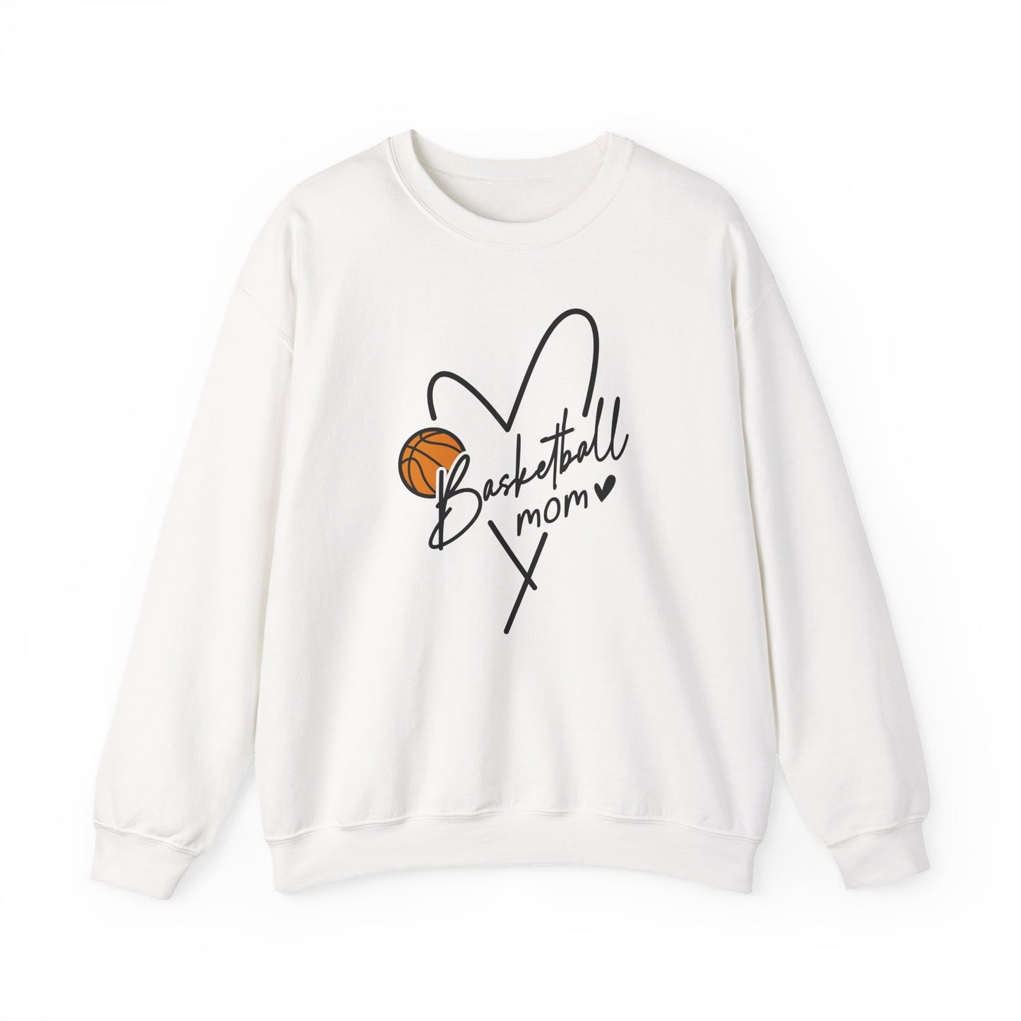 Basketball Mom Crewneck Sweatshirt | Unisex Heavy Blend