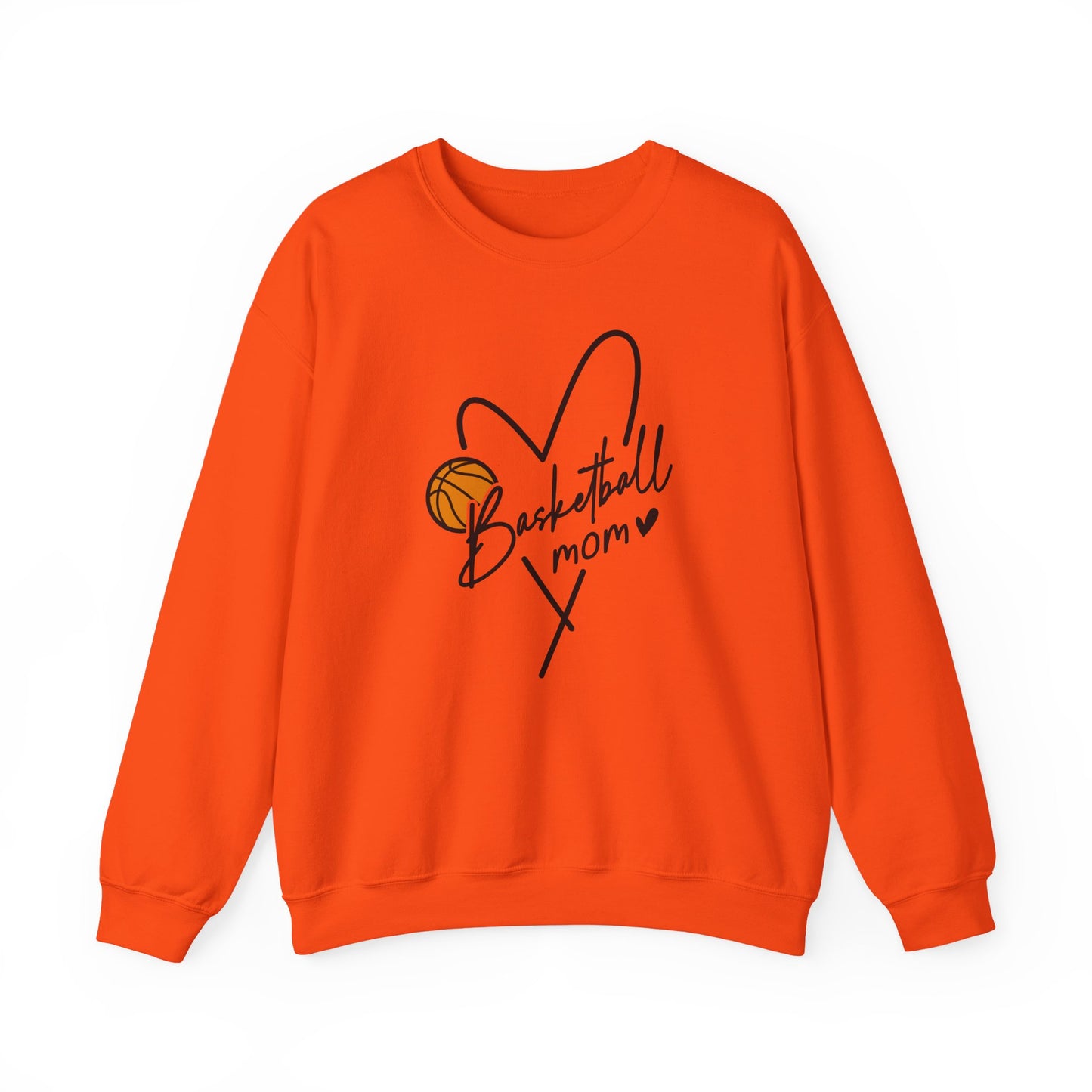 Basketball Mom Crewneck Sweatshirt | Unisex Heavy Blend