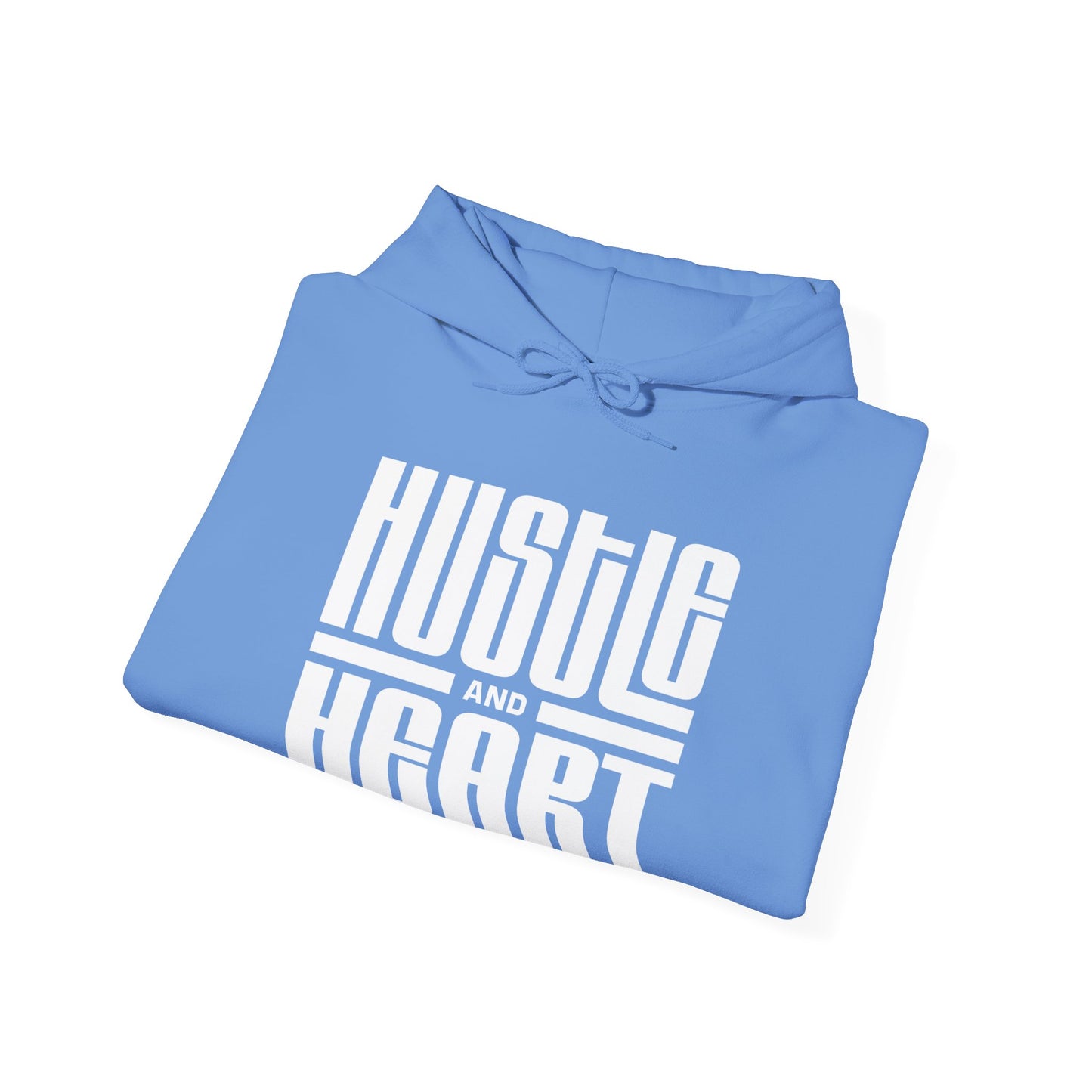 Inspirational Hustle and Heart Hoodie for Ambitious Souls