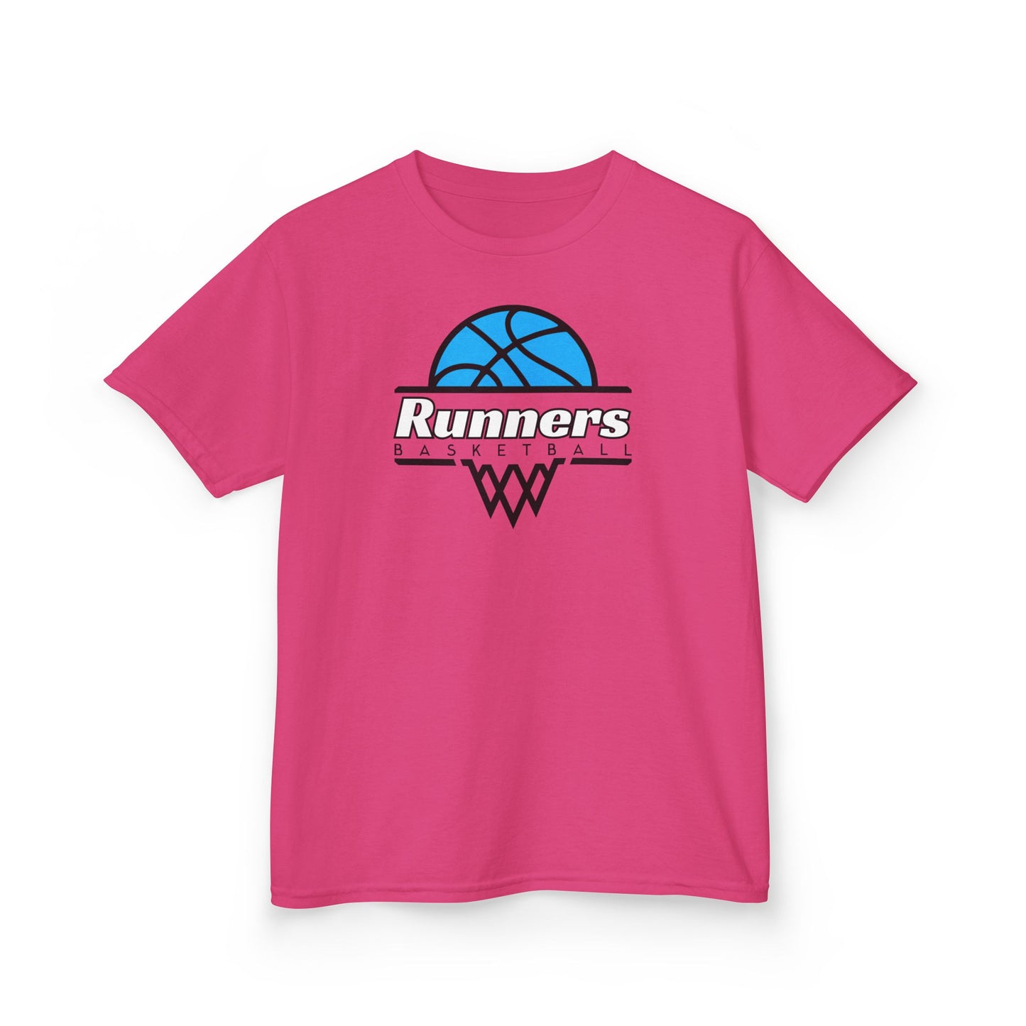 Kids Basketball Tee - Runners Basketball Graphic Shirt