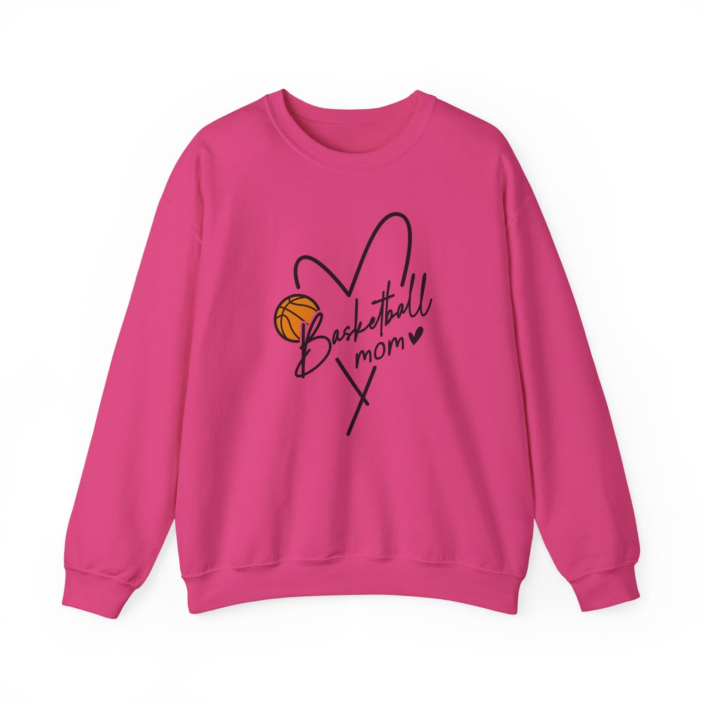 Basketball Mom Crewneck Sweatshirt | Unisex Heavy Blend