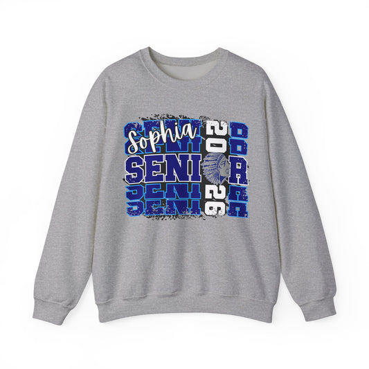 S. Plentybears Personalized Senior 2026 Sweatshirt