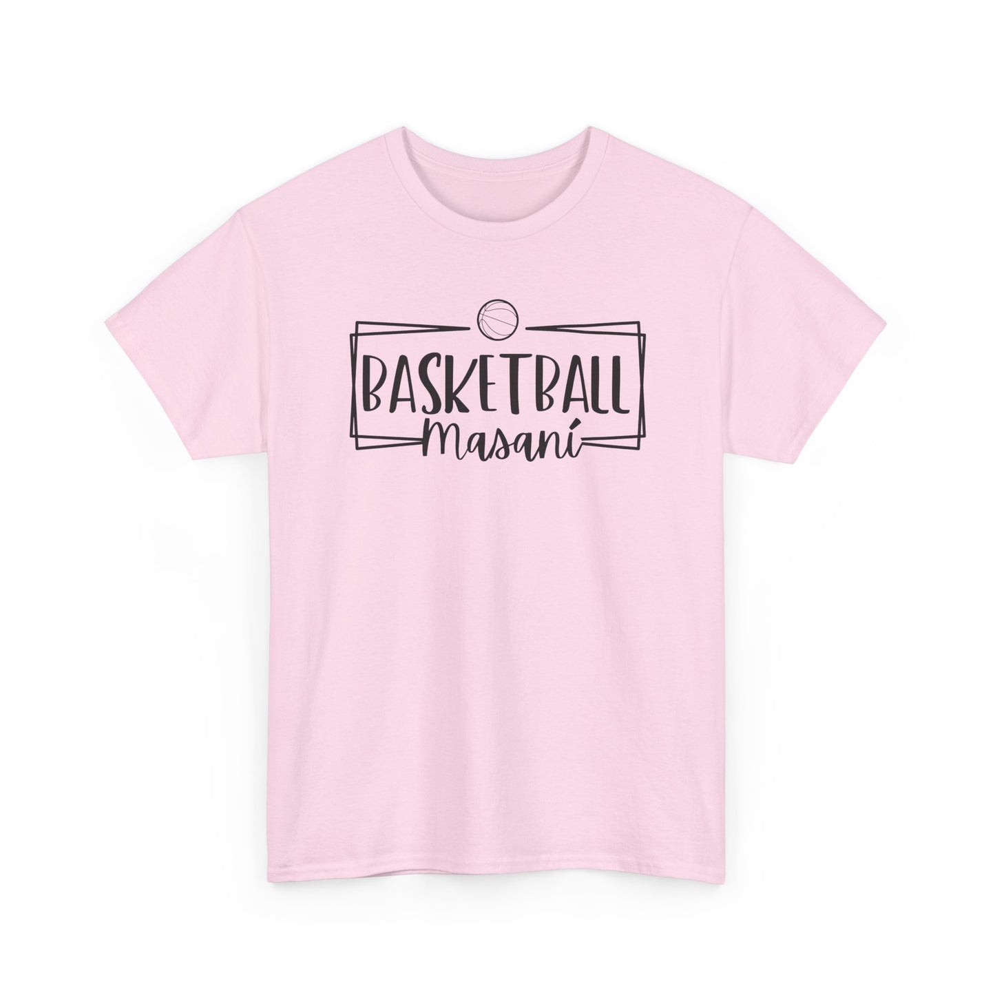 Basketball Masani Unisex Heavy Cotton Tee - Perfect Gift for Sports Lovers
