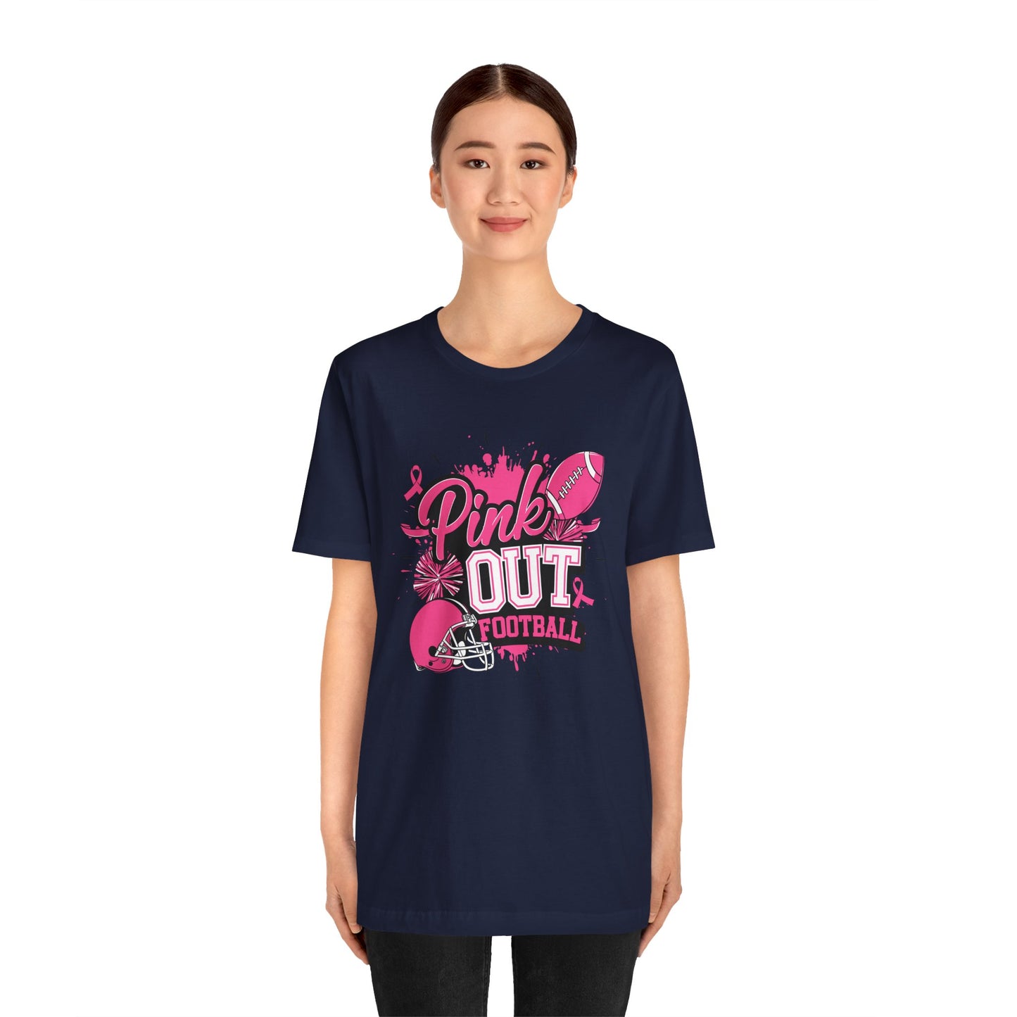 Pink Out Football Tee