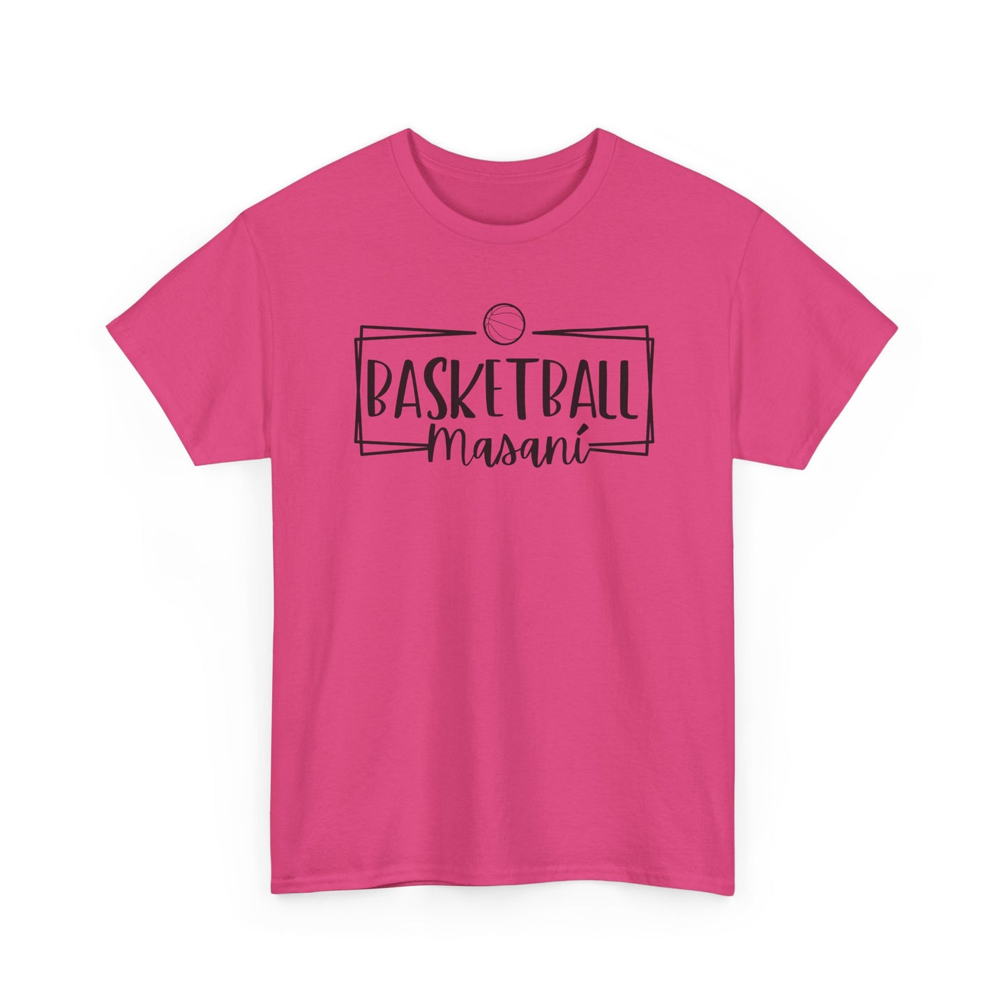 Basketball Masani Unisex Heavy Cotton Tee - Perfect Gift for Sports Lovers