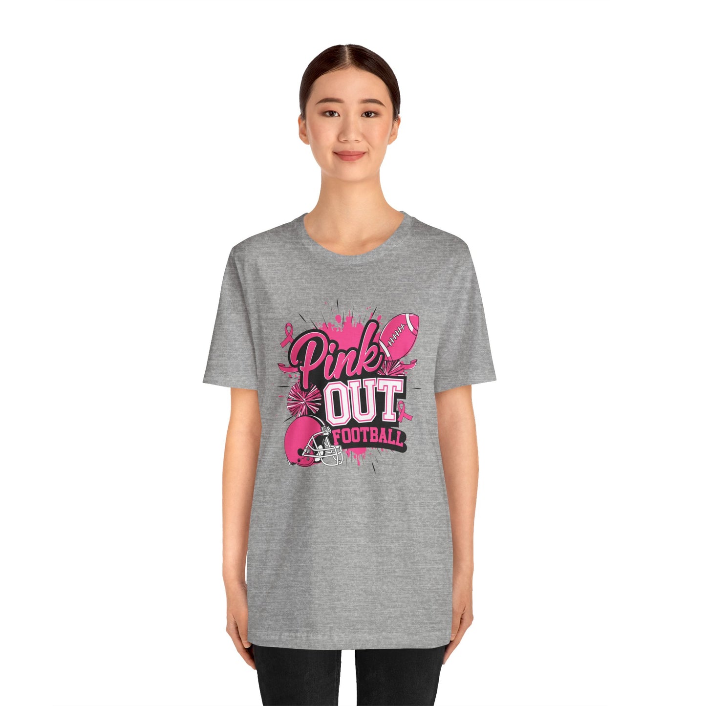 Pink Out Football Tee