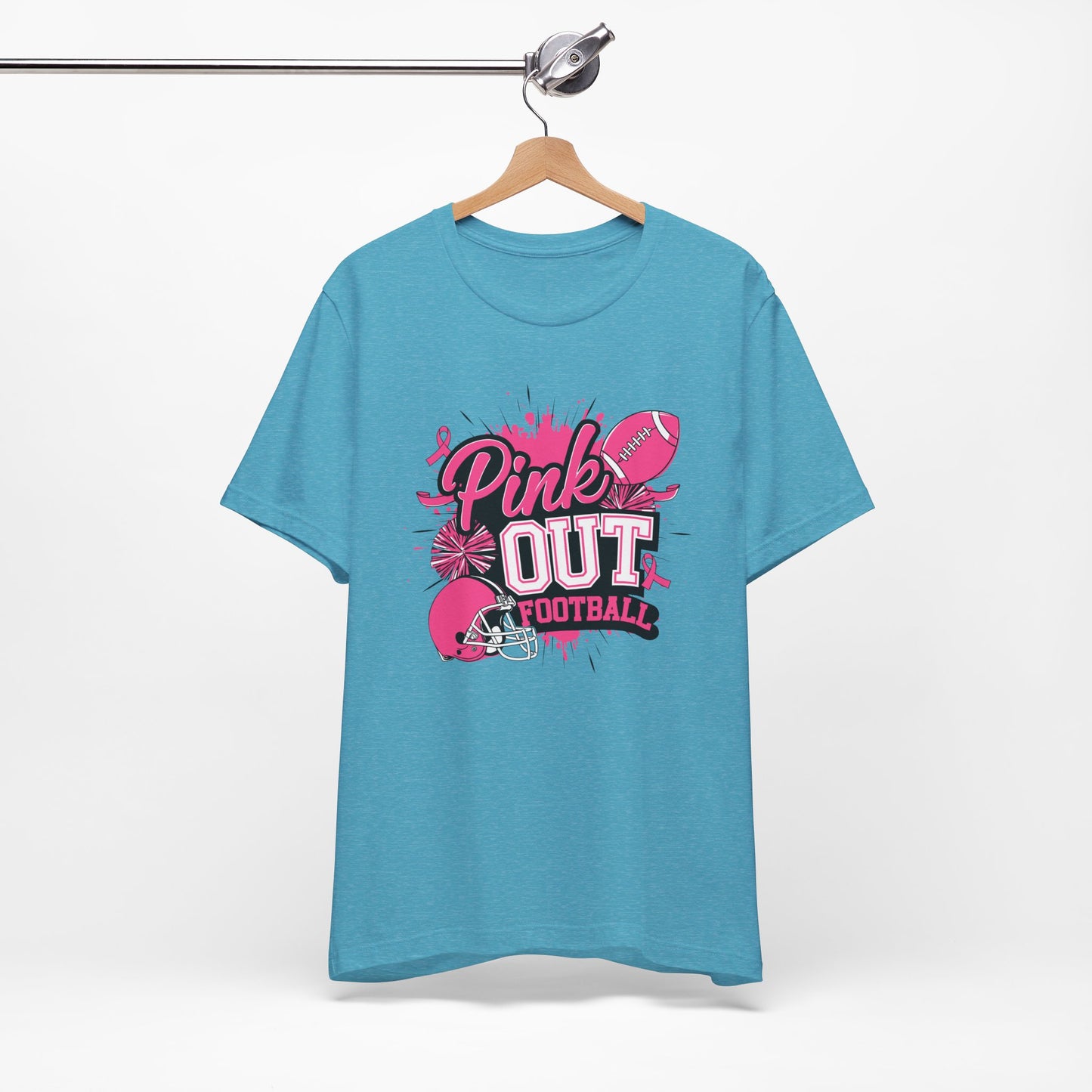Pink Out Football Tee