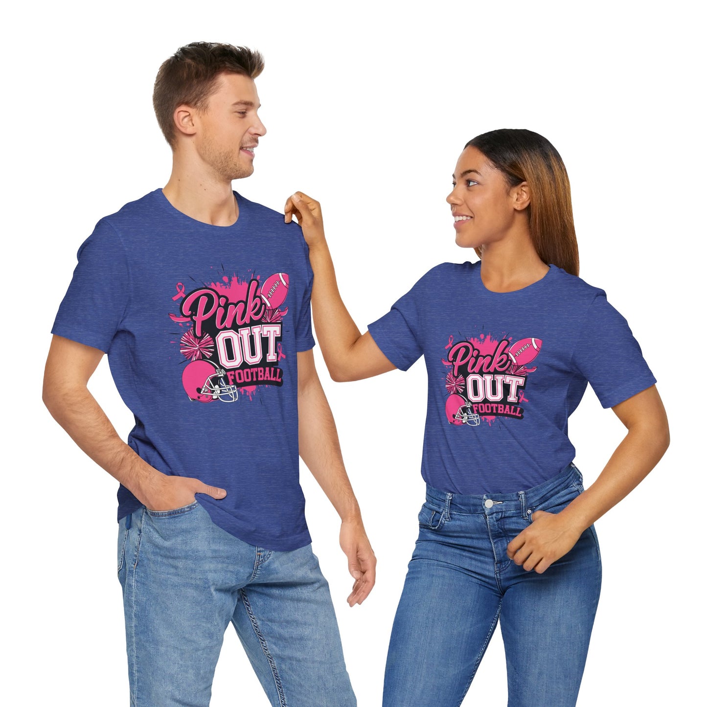 Pink Out Football Tee