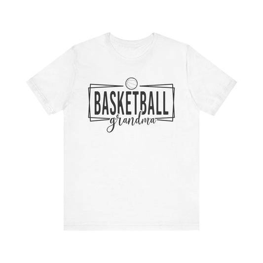 Basketball Grandma Unisex Jersey Tee