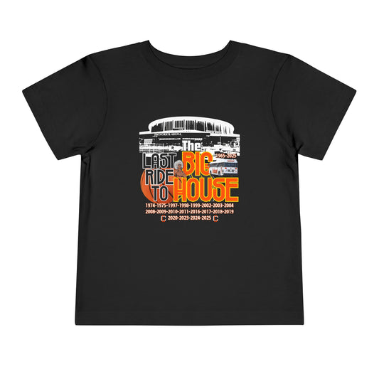 Toddler Short Sleeve Tee - Last Ride to the Big House Design