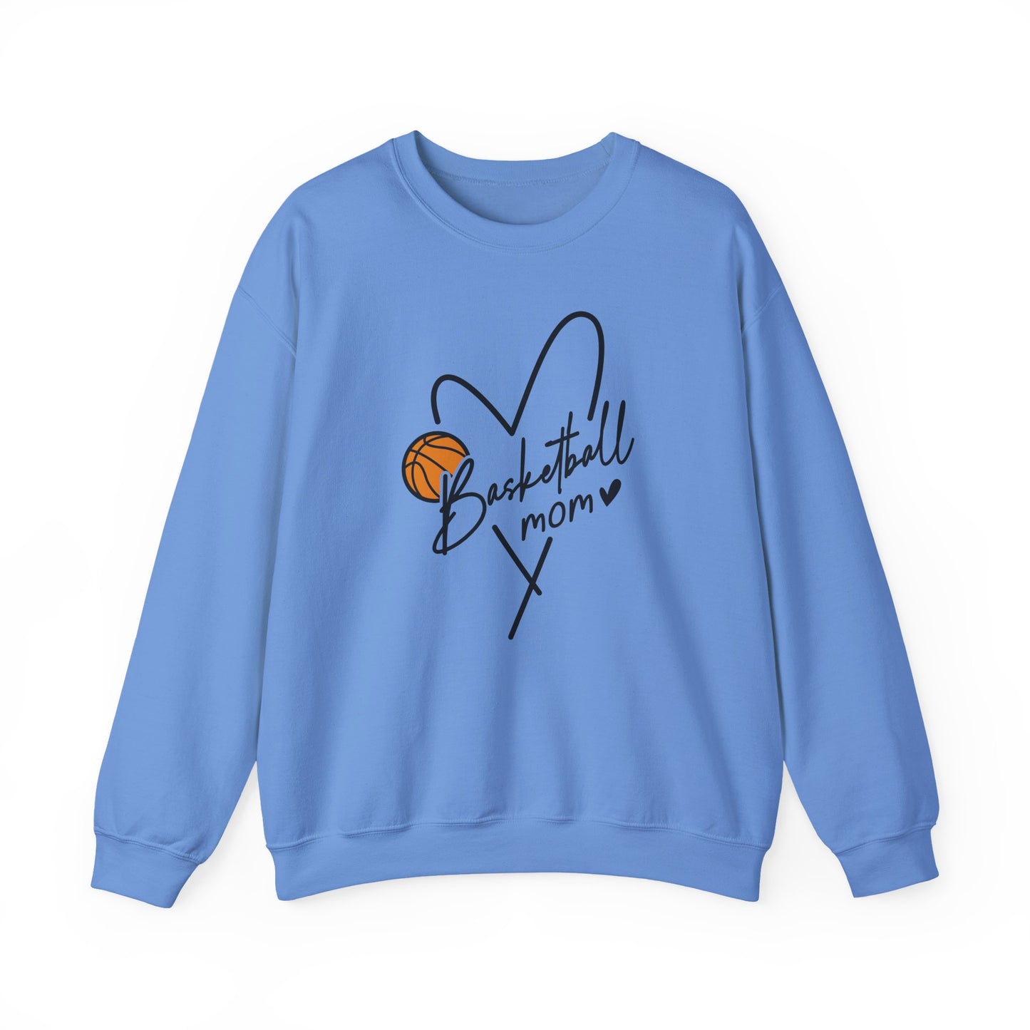 Basketball Mom Crewneck Sweatshirt | Unisex Heavy Blend