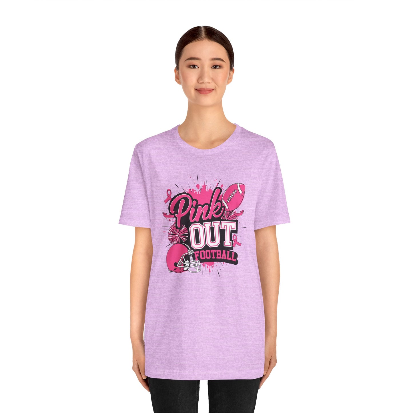 Pink Out Football Tee