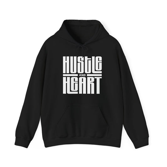 Inspirational Hustle and Heart Hoodie for Ambitious Souls