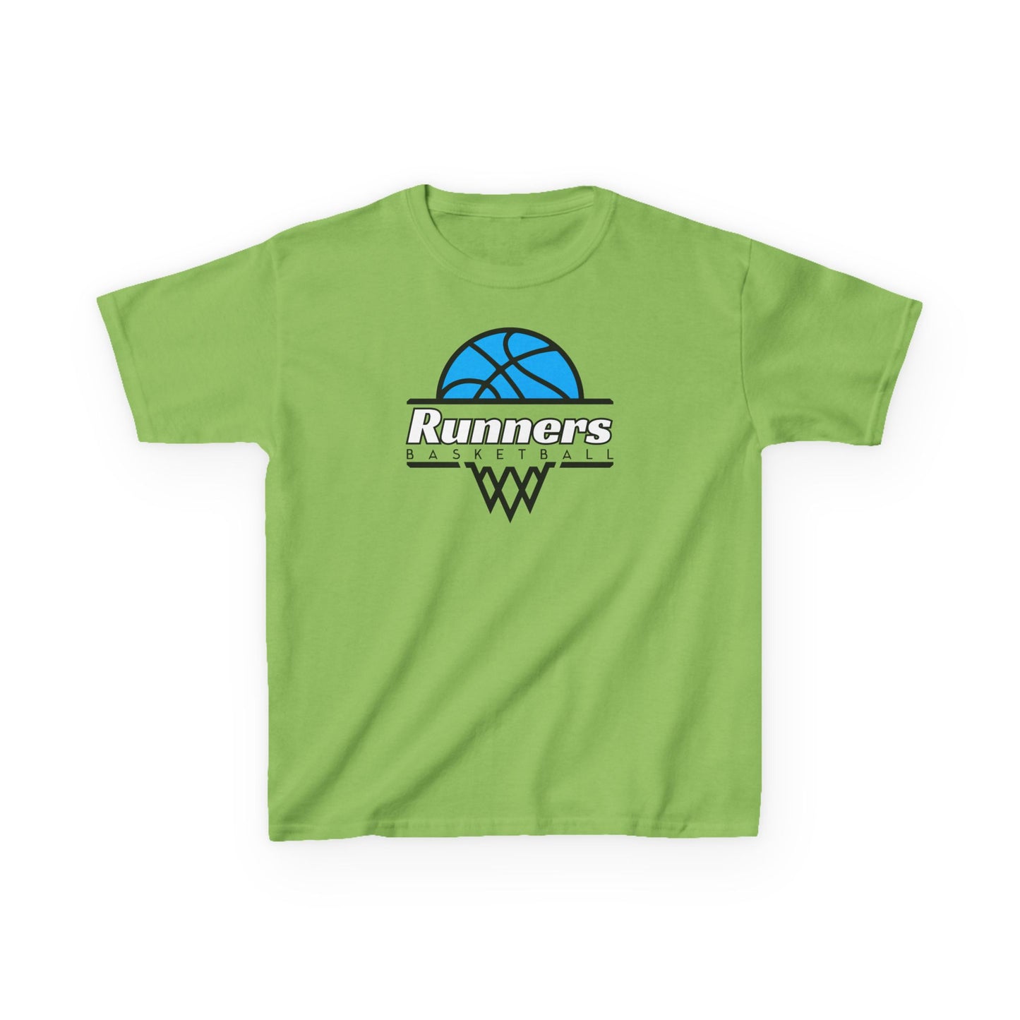 Kids Basketball Tee - Runners Basketball Graphic Shirt