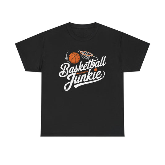 Basketball Junkie Unisex Heavy Cotton Tee