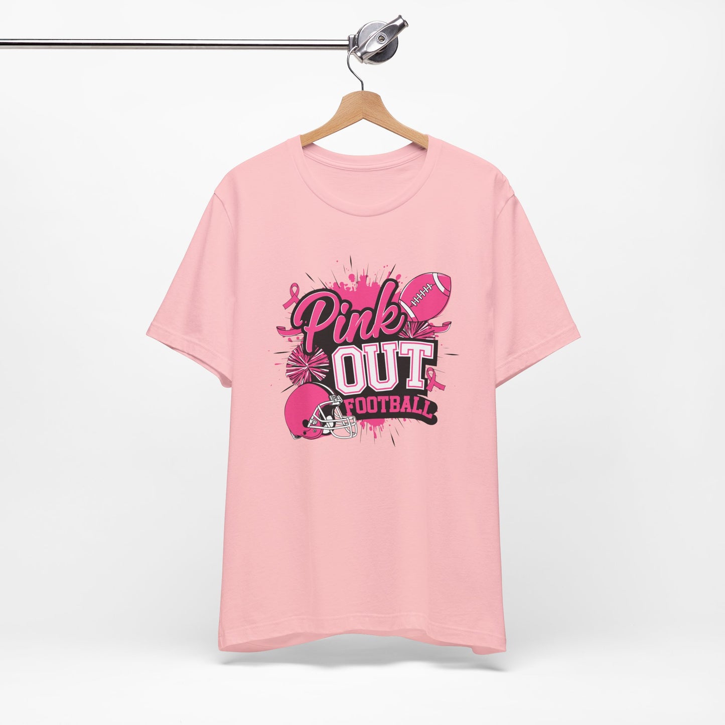 Pink Out Football Tee