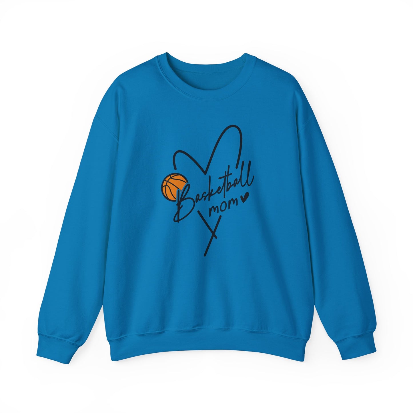 Basketball Mom Crewneck Sweatshirt | Unisex Heavy Blend