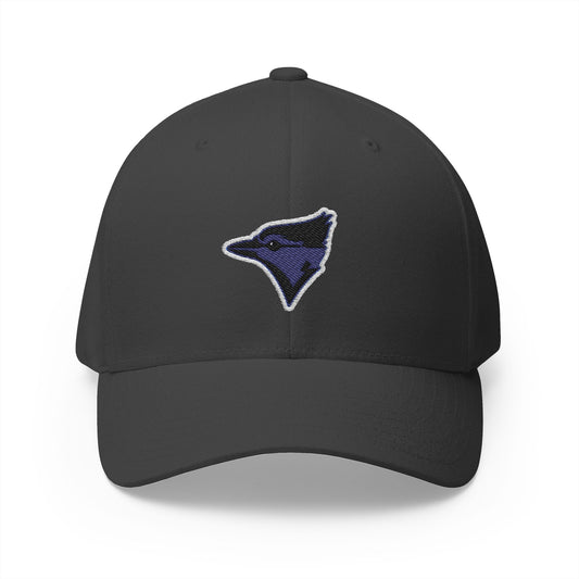 Embroidered Closed-Back Blue Jays Cap