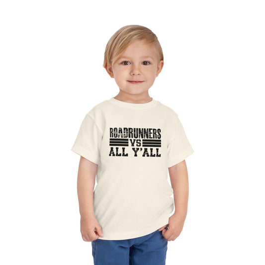 Toddler Roadrunners VS ALL YA'LL Short Sleeve Tee