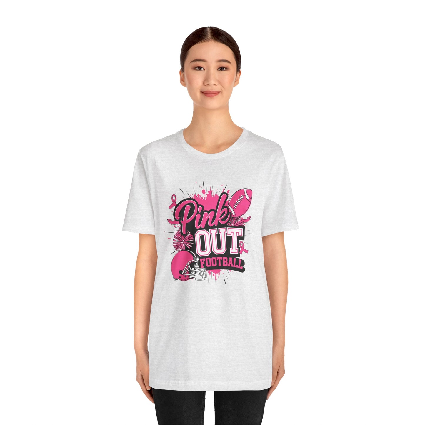 Pink Out Football Tee