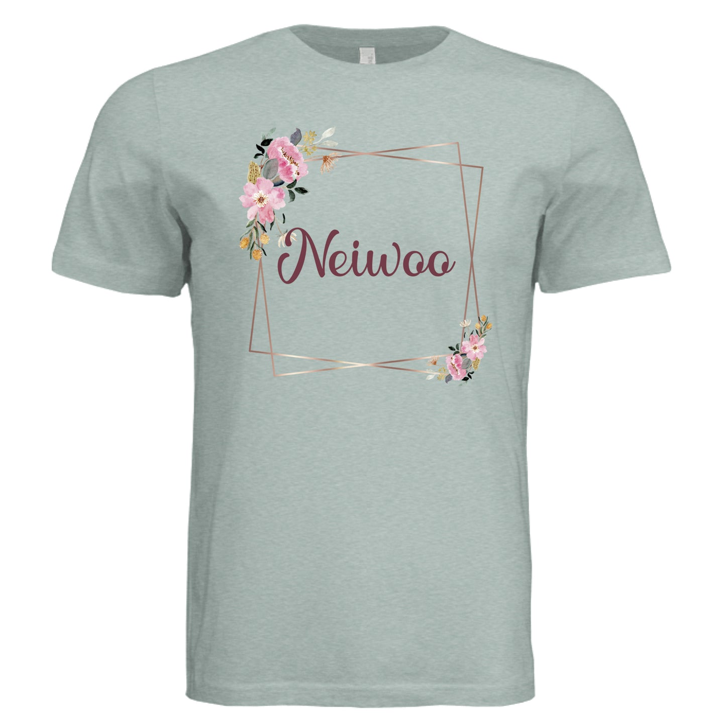 Dusty Blue Triblend - FRONT