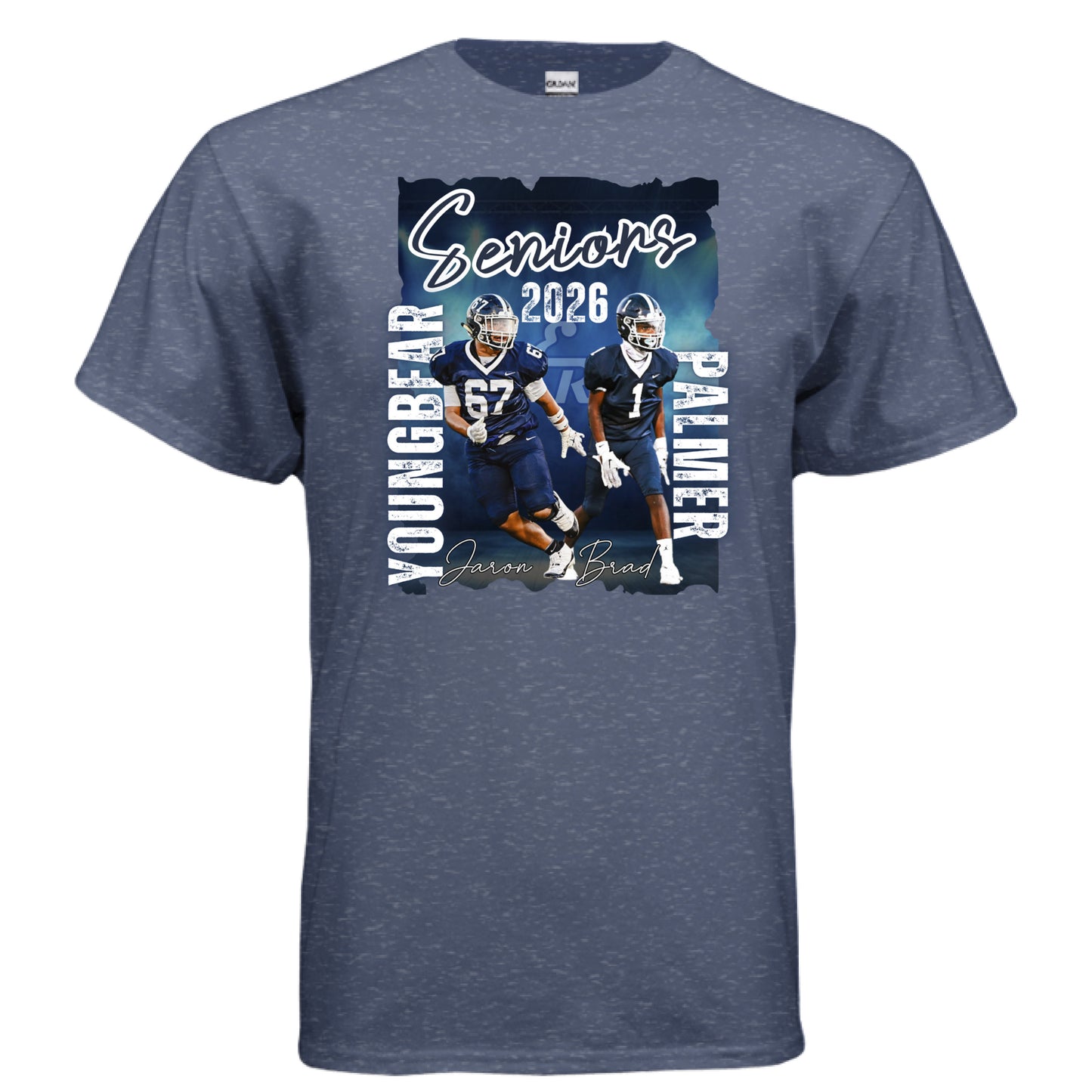 Heather Sport Dark Navy - FRONT