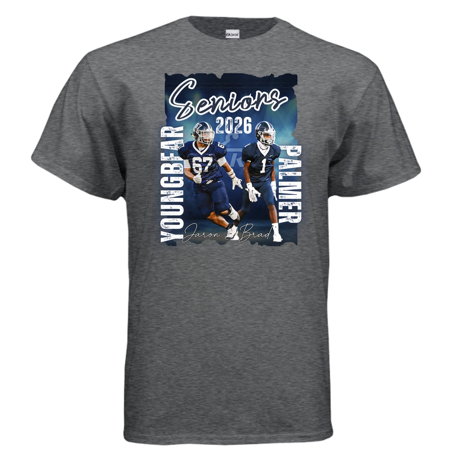 DARK HEATHER - FRONT