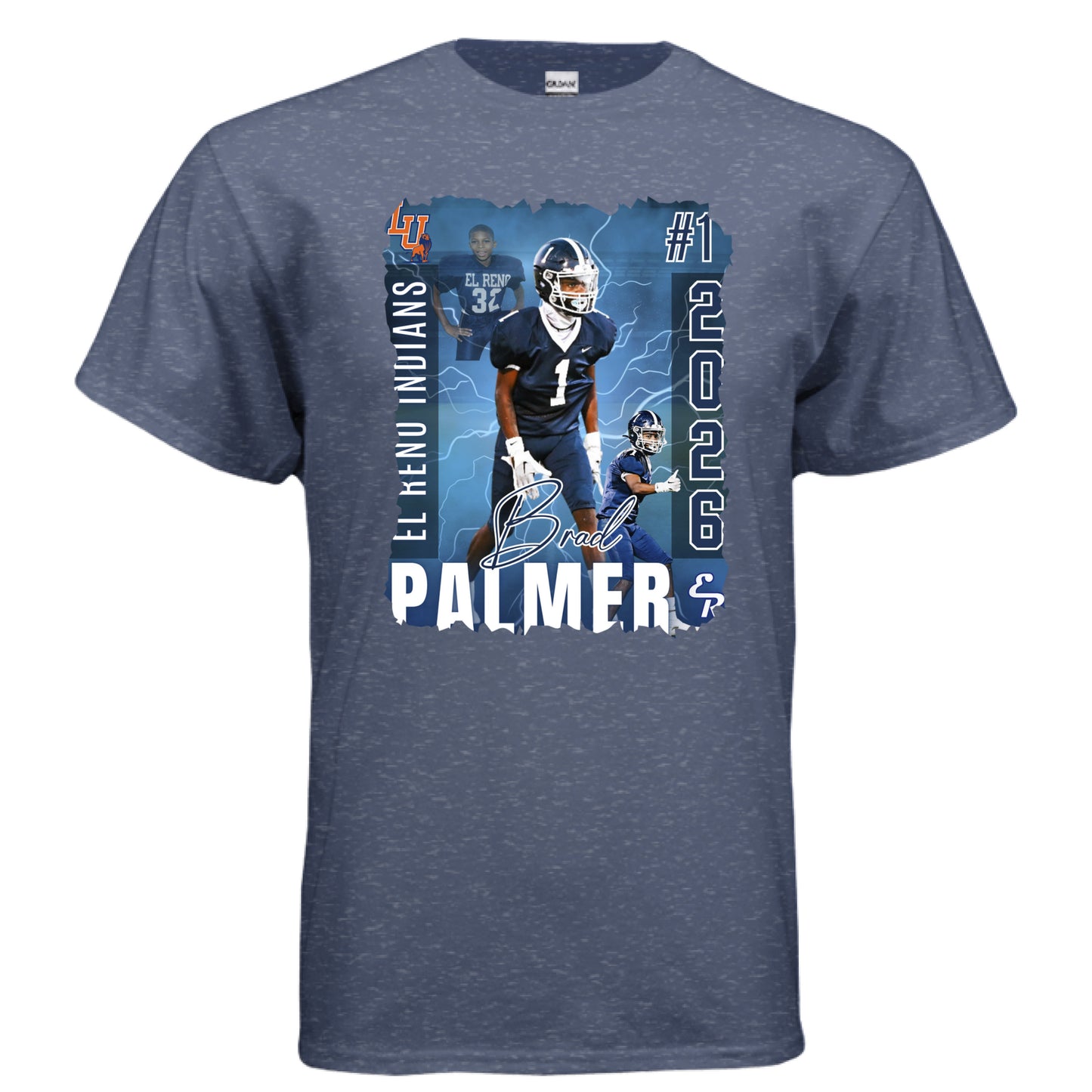 Heather Sport Dark Navy - FRONT