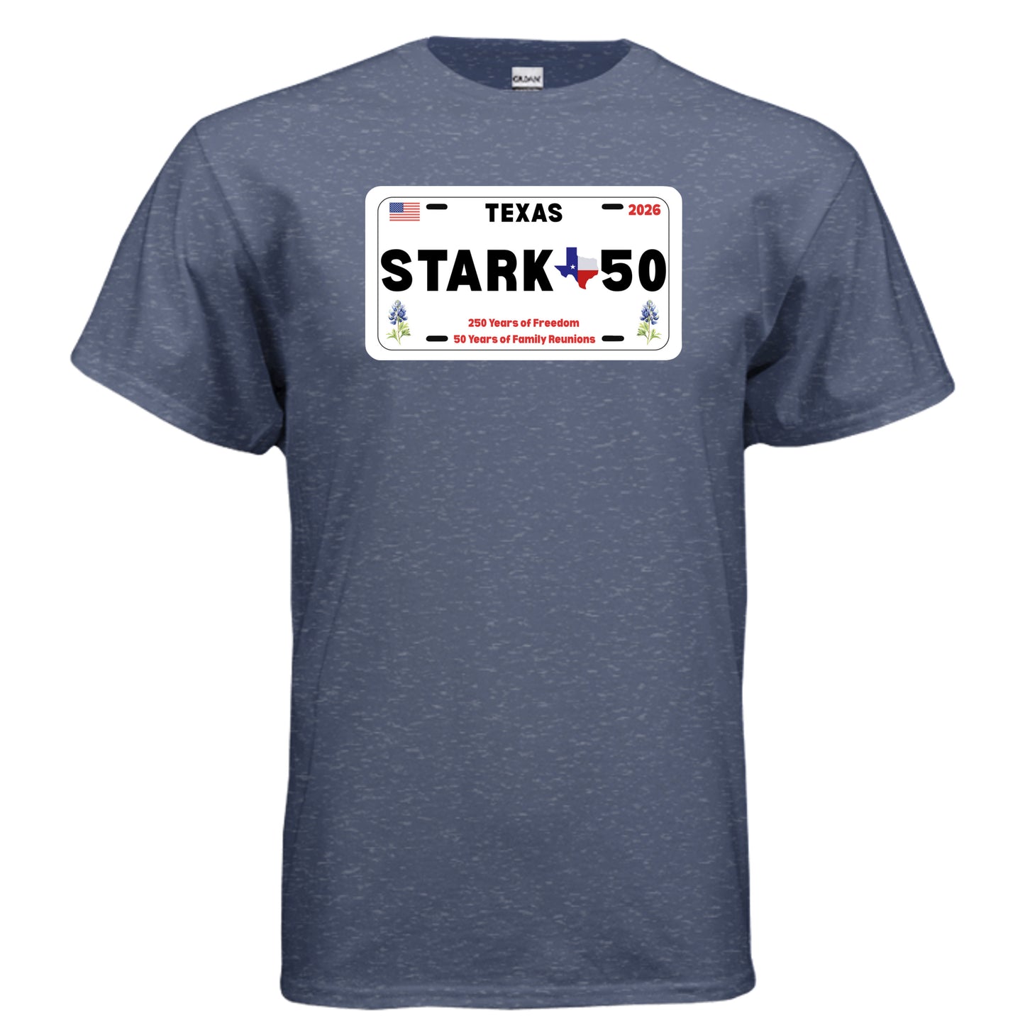 Heather Sport Dark Navy - G800 - FRONT