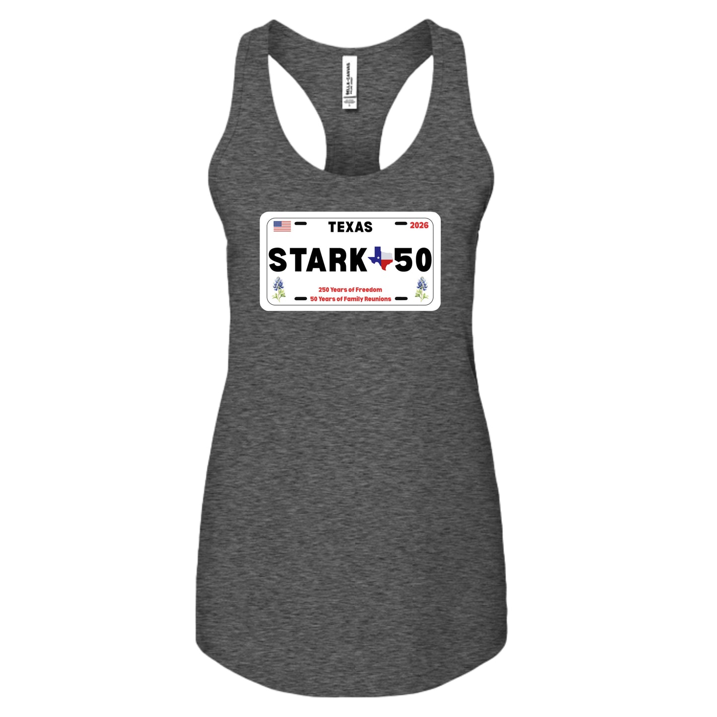 DARK GRY HEATHER - B6008 - FRONT
